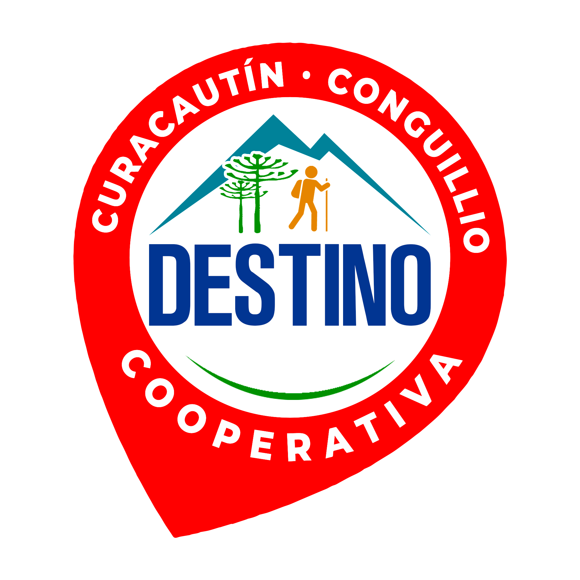 Sello Cooperativa Destino Curacautín Conguillío